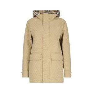 Burberry Technical Check Jacket – Beige - NWT